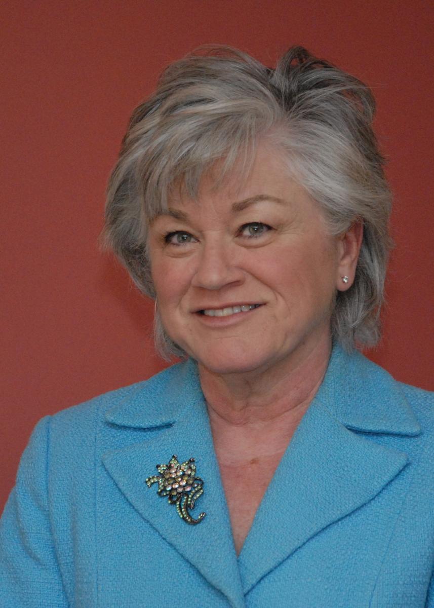 Mary Ellen Wewers portrait, smiling.