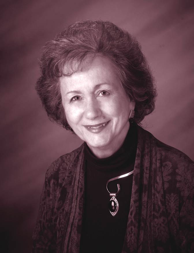 Jeanne Clement portrait, smiling.