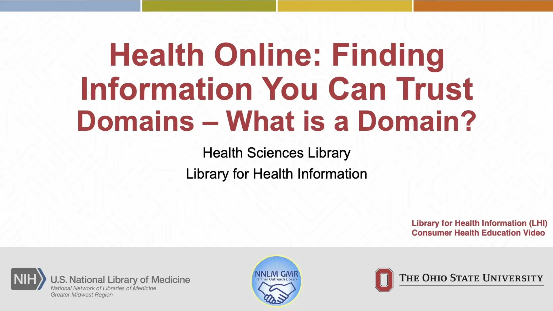 Health Online Domains – What is a Domain? video thumbnail