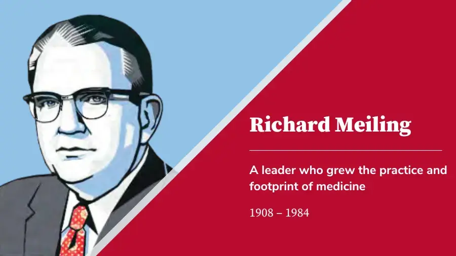 Richard Meiling portrait in an illustrative style