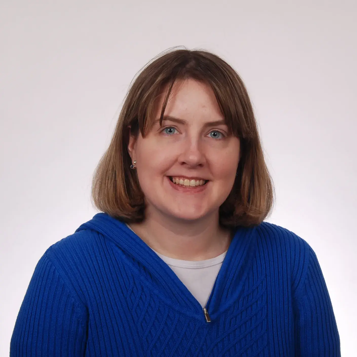 Hillary Patrick, smiling.