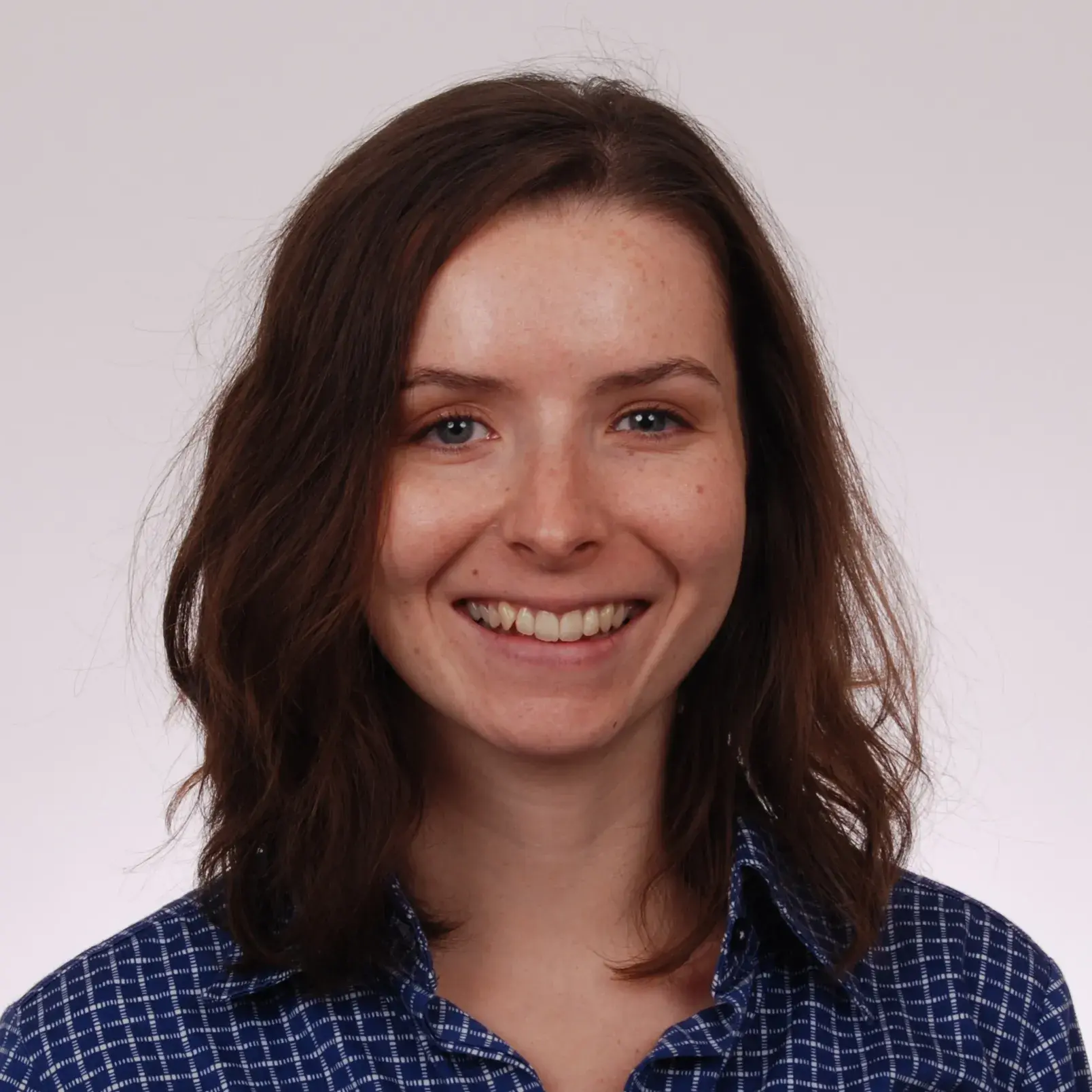 Katherine Hoffman, smiling.